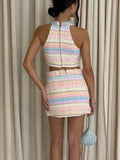 Byxie Riviera Dimonte Tweed Set Shop Byxie