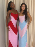 Byxie Valentina Rhinestone Bodycon Maxi Dress - Sky Blue Shop Byxie