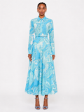 Capri Marble Co-Ord Set – Sky Blue Shop Byxie