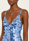 Azura Sequin Maxi Dress – Blue Shop Byxie