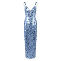Azura Sequin Maxi Dress – Blue Shop Byxie