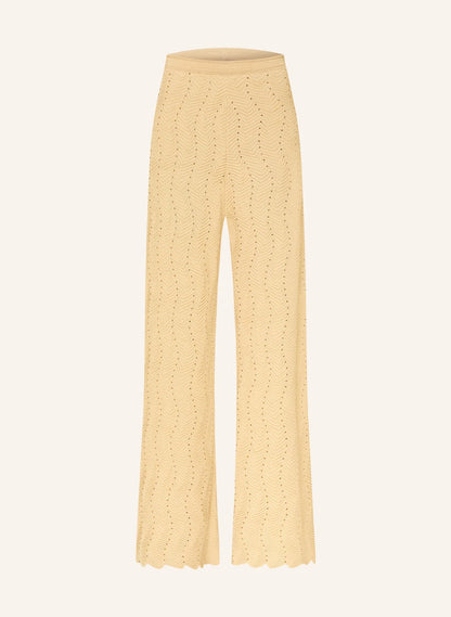 Solène Embellished Knit Trousers – Champagne Shop Byxie