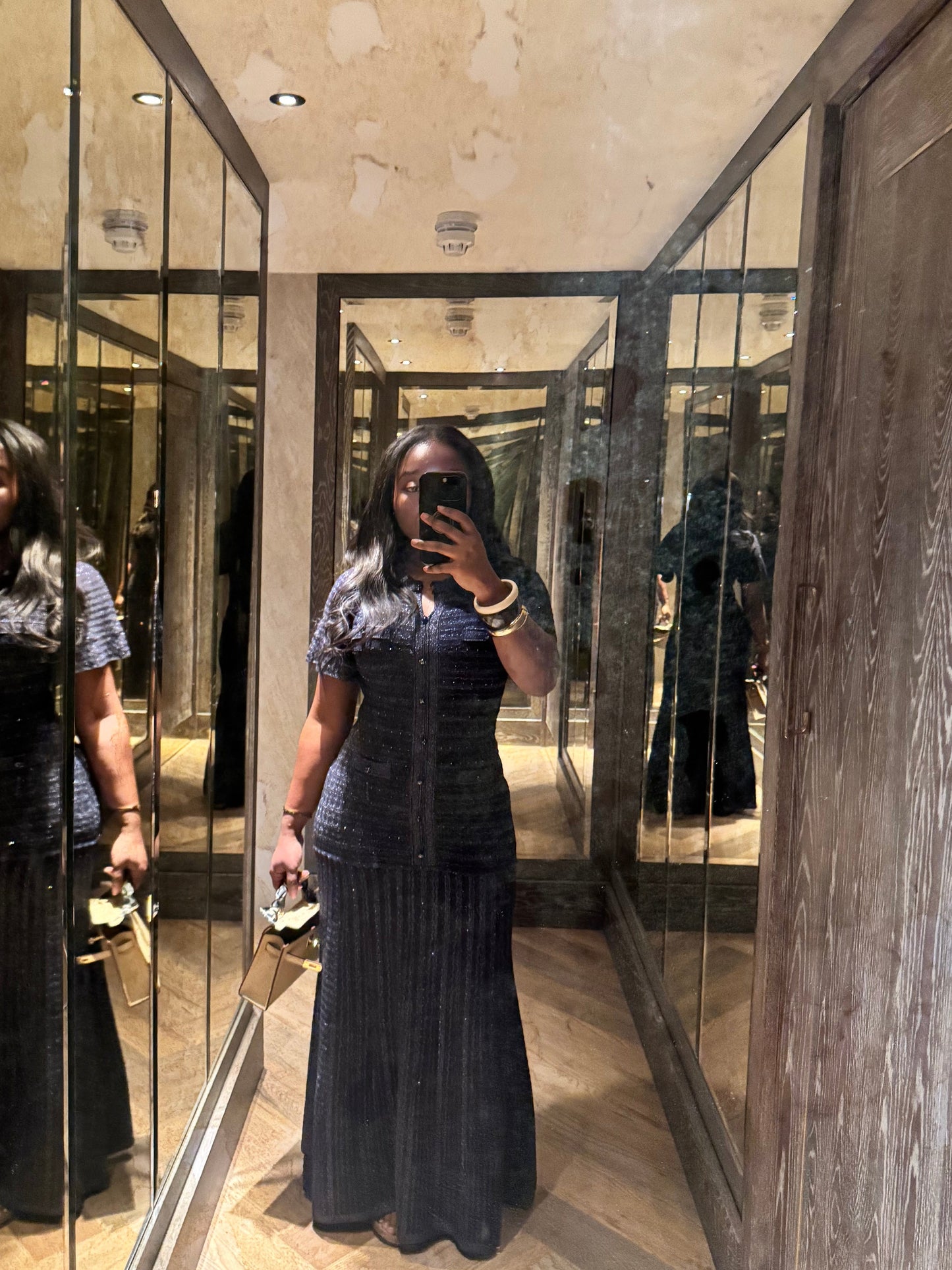 Pre Order - Serena Rhinestone Knit Dress Shop Byxie