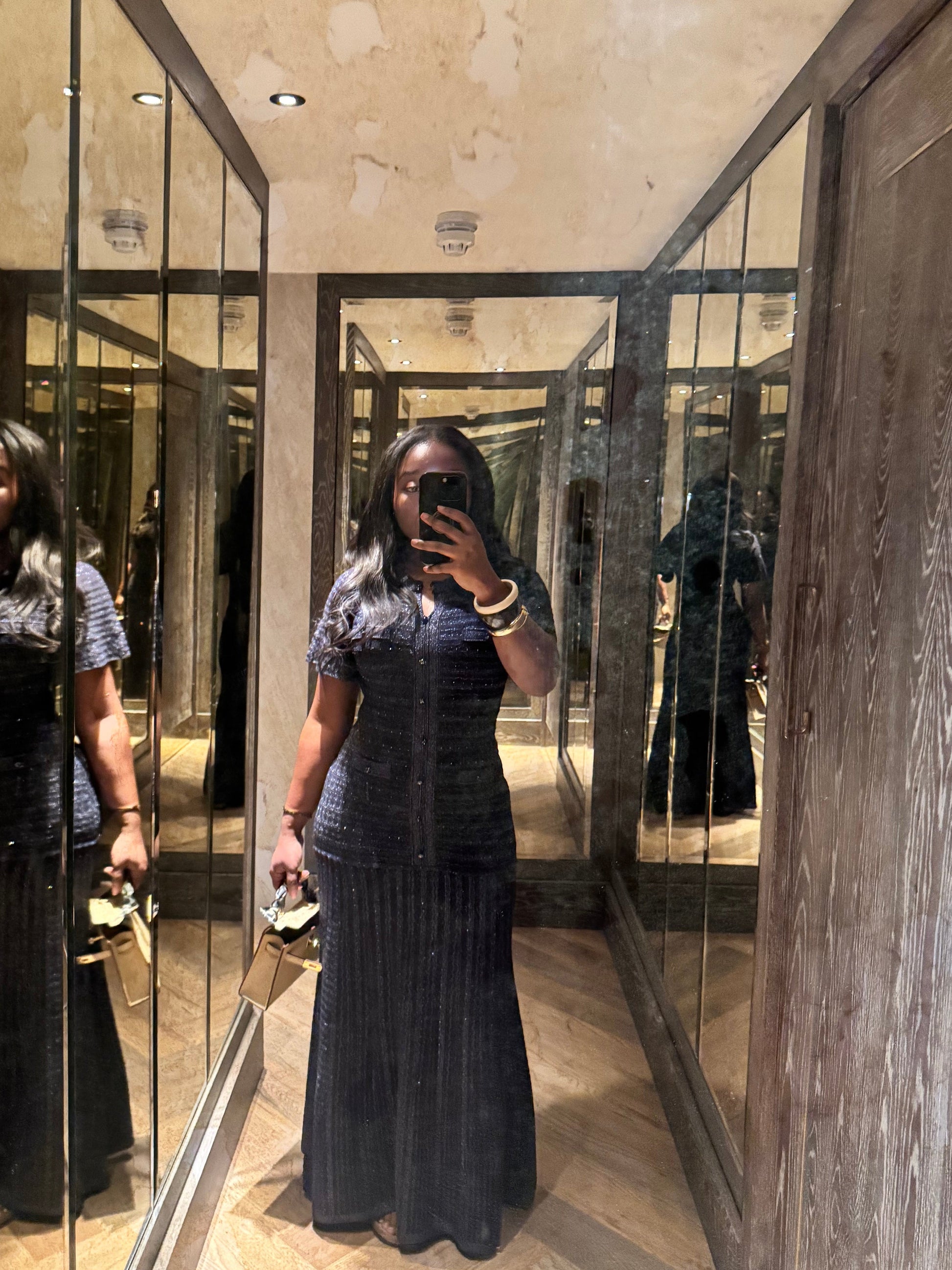 Pre Order - Serena Rhinestone Knit Dress Shop Byxie