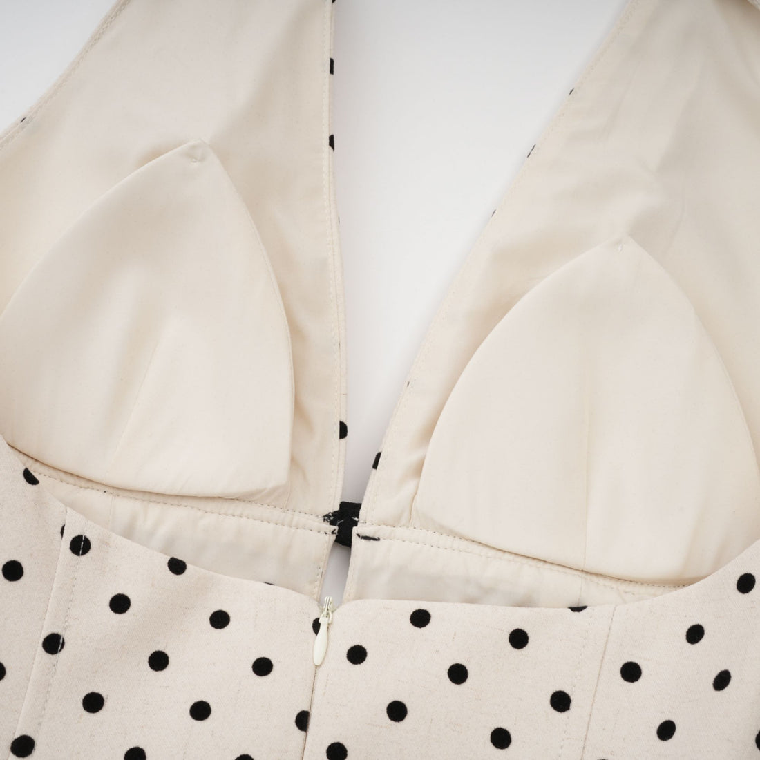 Margot Polka Dot Halterneck Midi Dress Shop Byxie