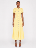 Byxie Sienna Luxe Knit Midi Dress - Yellow Shop Byxie