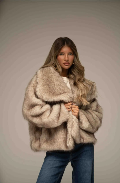 Aria Faux Fur Jacket Shop Byxie