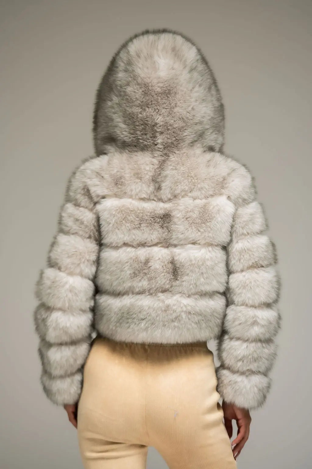 Aspen Faux Fur Hooded Jacket Shop Byxie