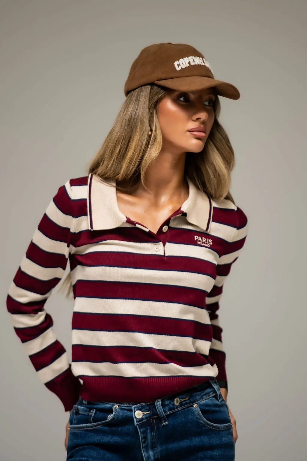 Paris Milano Polo Jumper. Shop Byxie