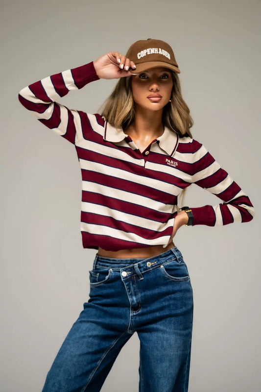 Paris Milano Polo Jumper. Shop Byxie