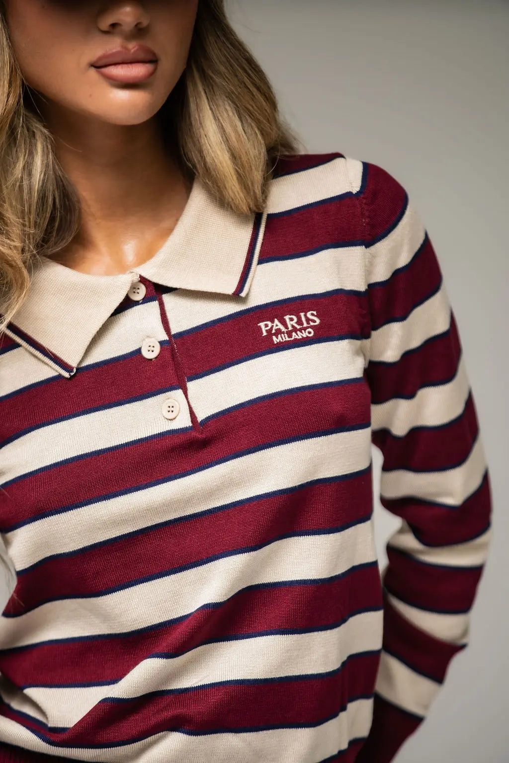 Paris Milano Polo Jumper. Shop Byxie