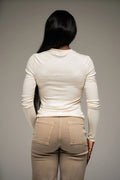 Aura Long Sleeve Top Shop Byxie