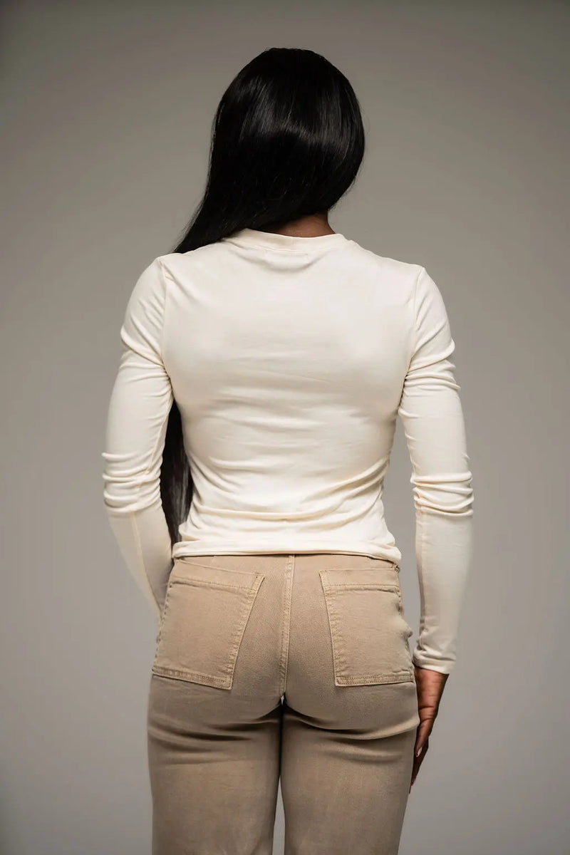 Aura Long Sleeve Top Shop Byxie