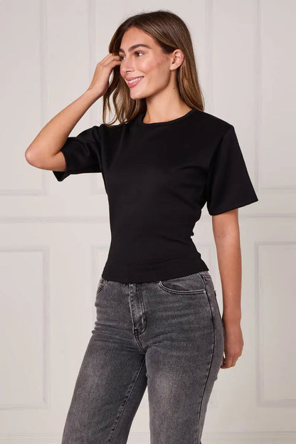 Tari Cinched Waist Tee Shop Byxie