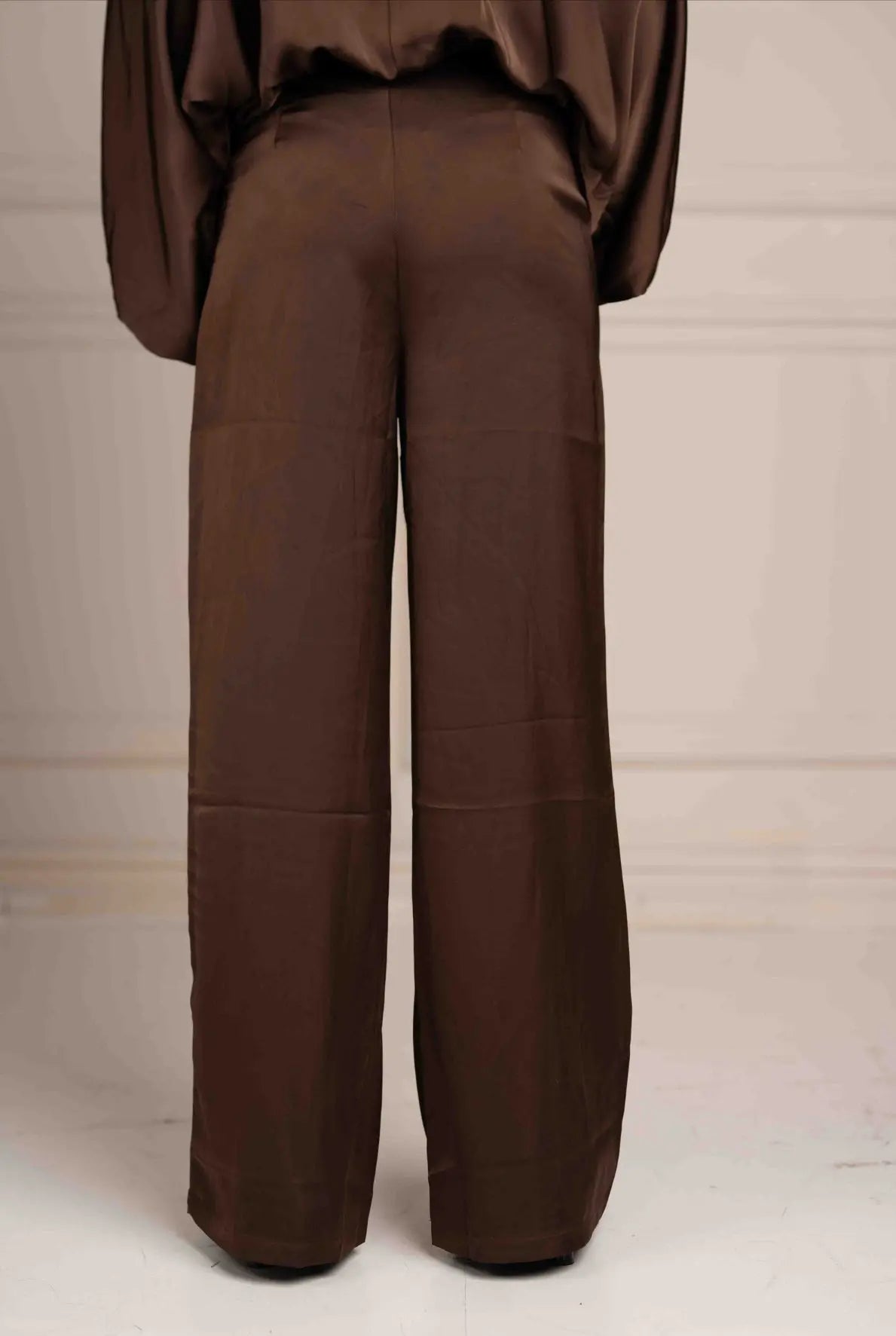 Bubble Hem Satin Blouse Shop Byxie