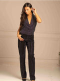 Soraya Diamanté Straight Jeans Shop Byxie