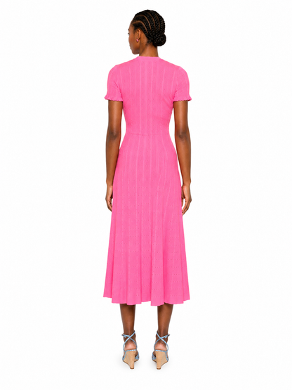 Byxie Sienna Luxe Knit Midi Dress - Pink Shop Byxie